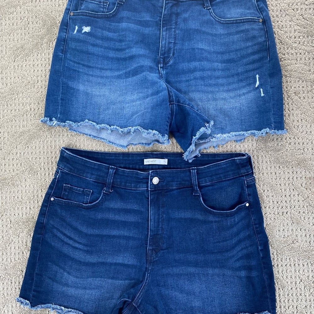 Nine West Denim Shorts 14